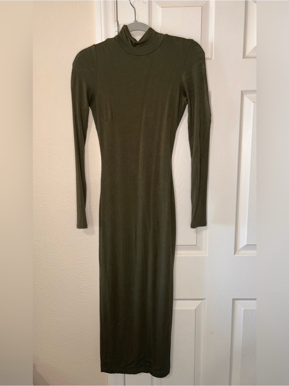 JLUXLABEL Green Long Sleeve Bodycon Dress
